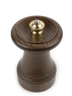 Best 1874 Manual wooden pepper mill, patinated, 10 cm - 4in Pepper|Pepper Mills