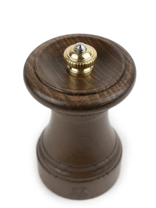 Best 1874 Manual wooden pepper mill, patinated, 10 cm - 4in Pepper|Pepper Mills
