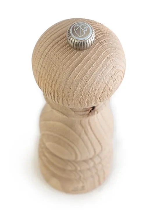 Discount 100% nature Manual upcycled wooden salt and pepper mill bundle, 18cm Salt|Salt & Pepper Mill Sets