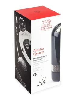 Best Alaska Electric pepper mill in quartz grey, 17cm Pepper|Pepper Mills