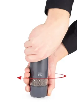 Best Alaska Electric pepper mill in quartz grey, 17cm Pepper|Pepper Mills