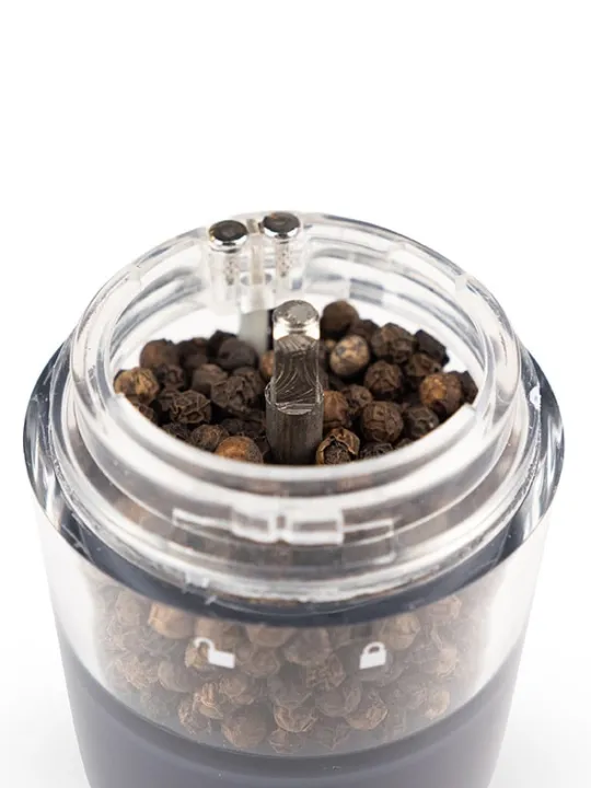 Best Alaska Electric pepper mill in quartz grey, 17cm Pepper|Pepper Mills