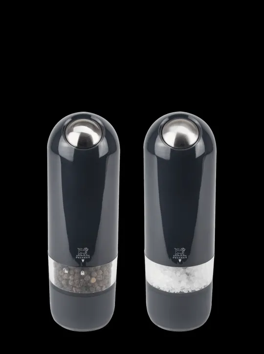 Shop Alaska Set of electric salt and pepper mills in quartz grey, 17cm Salt|Salt & Pepper Mill Sets