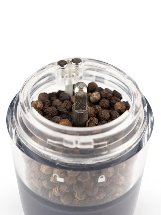 Shop Alaska Set of electric salt and pepper mills in quartz grey, 17cm Salt|Salt & Pepper Mill Sets