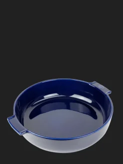 Sale Appolia Appolia blue ceramic round baking dish, 34cm For The Dessert Maker