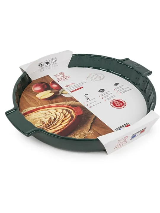 Best Sale Appolia Green forest ceramic tart dish, 30cm Speciality Bakeware|Tart & Pie Dishes