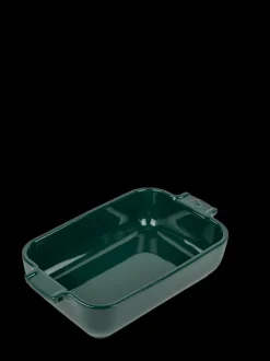 Outlet Appolia Individual ceramic rectangular baking dish in forest green, 22cm Speciality Bakeware|Individual Dishes