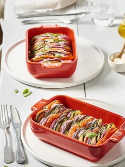 Hot Appolia Individual rectangular ceramic oven dish in , 22cm Speciality Bakeware|Individual Dishes