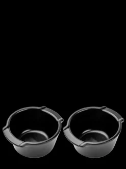 Clearance Appolia Set of ceramic ramekins, satin black, 20 cl For Under £50|For The Dessert Maker