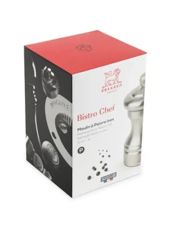 Best Bistro chef Manual pepper mill in stainless steel, 10cm Pepper|Pepper Mills