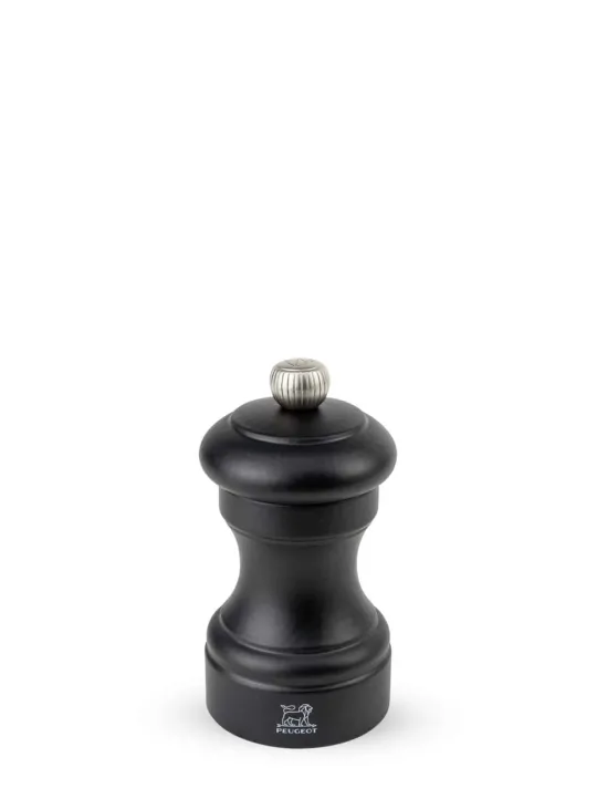 Sale Bistro Manual beechwood salt mill in matt black, 10cm Salt|Salt Mills