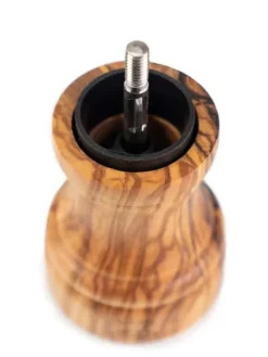 Clearance Bistro Manual pepper mill in olive wood, 10cm Pepper|Pepper Mills