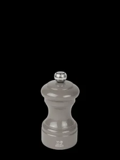 Store Bistro Manual wooden pepper mill in taupe grey gloss, 10cm For Under £50|Pepper