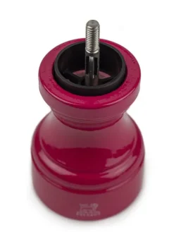 Store Bistro Manual wooden pepper mill in candy pink gloss, 10cm For Under £50|For The Foodie