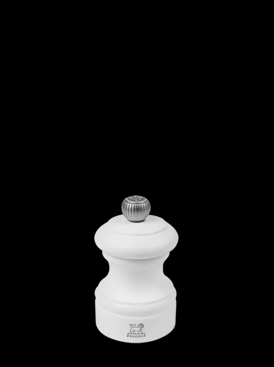 Cheap Bistro Manual wooden salt mill in white, 8cm Salt|Salt Mills