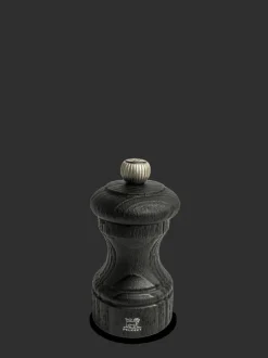 Cheap Bistro nature black Manual upcycled wooden pepper mill in black, 10cm Pepper|Pepper Mills