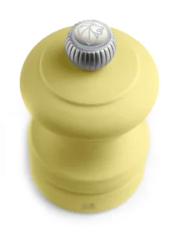 Discount Bistro Straw yellow manual wood salt mill, 8 cm – 3″ Salt|Salt Mills