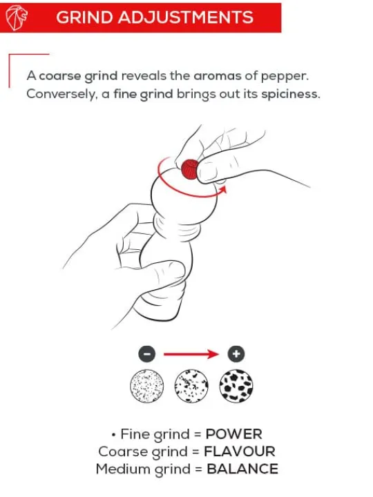 Shop Boreal Manual beech wood salt mill in pebble grey, 21cm Salt|Salt Mills