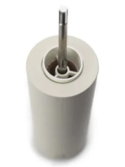Best Boreal Manual beech wood salt mill in feather white, 21cm Salt|Salt Mills