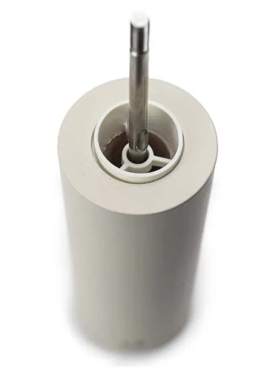 Best Boreal Manual beech wood salt mill in feather white, 21cm Salt|Salt Mills
