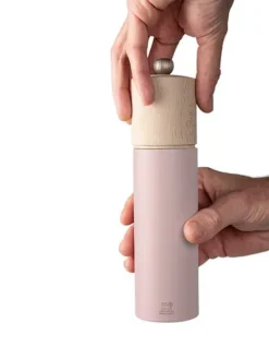 Store Boreal Manual wooden salt mill, rose petal, 21cm - 8in Salt|Salt Mills