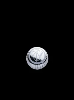 Hot Bouton bijou Button for salt mills, , glossy chrome finish Spice Mill Accessories