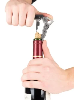 Discount Clavelin Sommelier corkscrew with integrated foil cutter and bottle top remover, 14cm For Under £50|For The Bar Tender