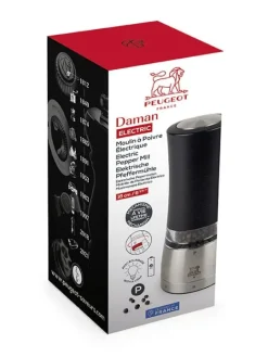 Discount Daman electric U’select electric pepper mill, iridescent black, 16cm For The Host With The Most|For The Foodie