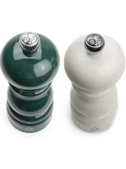 Hot Duo paris Set of paris u'select 15 cm salt and pepper mills with black tray as a gift box Salt|Salt & Pepper Mill Sets