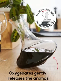 Flash Sale Evolution Carafe for young red wines, for 75 cl bottles For The Bar Tender|For The Host With The Most