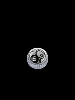 Fashion Jewel button Matt chrome button for salt mills Spice Mill Accessories