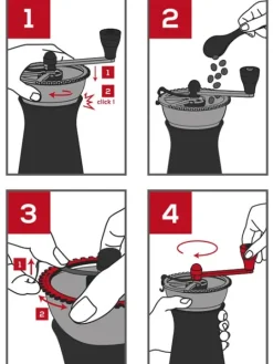 Shop Kronos Manual coffee mill, 19cm For The Host With The Most|Manual Coffee Mills