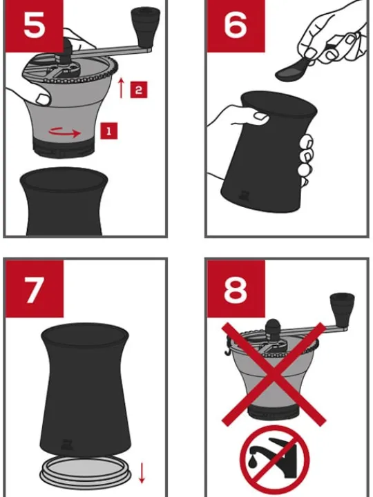 Shop Kronos Manual coffee mill, 19cm For The Host With The Most|Manual Coffee Mills