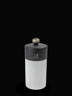 Outlet Line Manual aluminium and wooden salt mill, graphite, 12cm Salt|Salt Mills