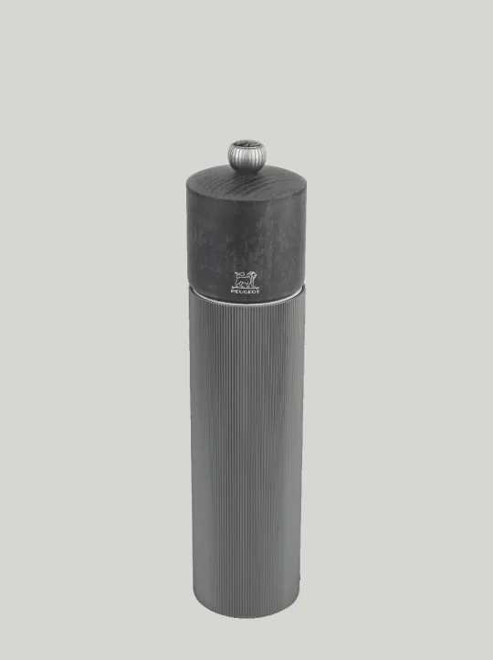 Cheap Line Manual pepper mill in aluminium and wood, carbon, 8,66in Pepper|Pepper Mills