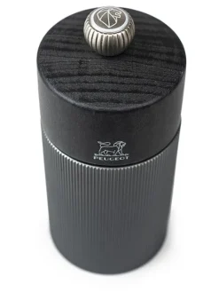 New Line Manual salt mill with a carbon finish, 18cm Salt|Salt Mills