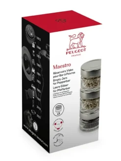 Cheap Maestro 3 glass jars for maestro pepper mill Spice Mill Accessories