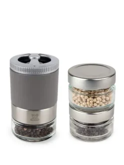 Fashion Maestro linea pack Maestro rock gray pepper bar box and linéa tray Pepper|Pepper Mills