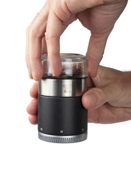 Shop Maestro Maestro u’select 11 cm pepper mill, with 3 premium peppers and 3 interchangeable reservoirs as a gift box Pepper|Pepper Mills
