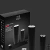Outlet Master of wine Line reverse electric corkscrew and line preserve electric conservationpump in matte black finish as a gift box Wine And Champagne Accessories|Corkscrews