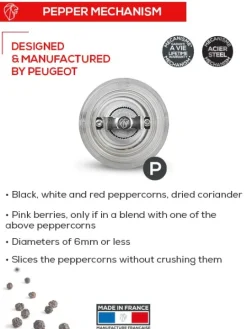 Cheap Nancy Manual pepper mill, acrylic, 30 cm Pepper|Pepper Mills