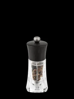 Clearance Oléron Manual chilli grinder in beech wood and acrylic, 14cm Speciality Spice Mills