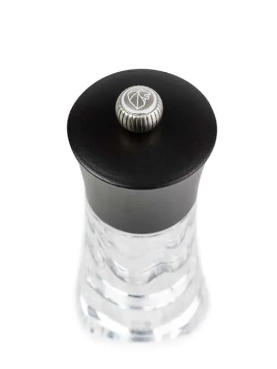 Cheap Oléron Manual salt mill in wood and acrylic, 14 cm - 5,5in. Salt|Salt Mills