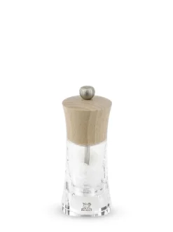 Discount Oléron Manual wooden and acrylic salt mill, 14cm Salt|Salt Mills