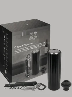 Flash Sale Open'n preserve Gift box – electric vacuum pump for wine and clavelin sommelier’s corkscrew Wine And Champagne Accessories|Corkscrews