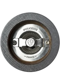 Cheap Oslo wooden salt mill in stainless steel & acrylic, 12cm Salt|Salt Mills