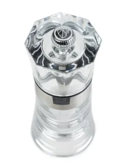 Hot Oslo Manual salt mill in acrylic 14 cm - 5,5in. Salt|Salt Mills