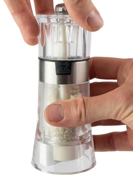 Discount Oslo Manual wet salt mill in acrylic 14 cm - 5,5in. Salt|Salt Mills