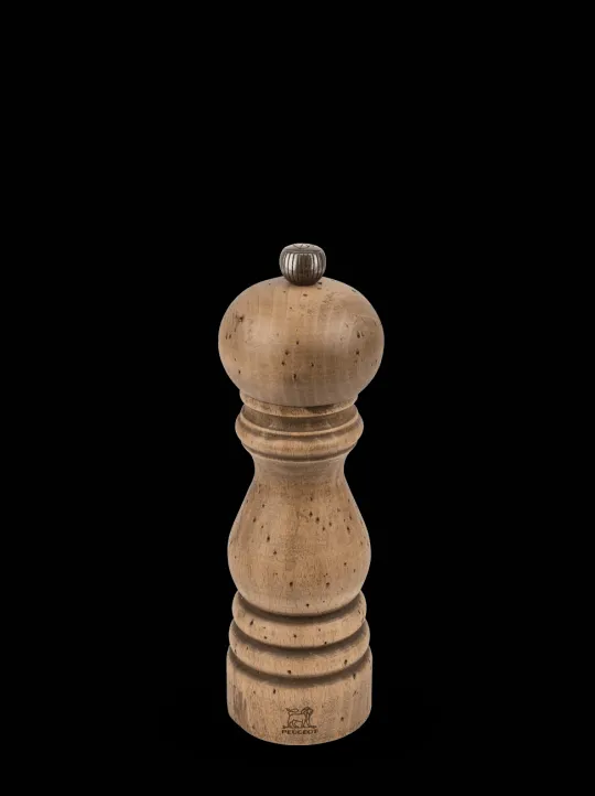 Flash Sale Paris antique Manual beechwood salt mill with antique finish, 18cm Salt|Salt Mills