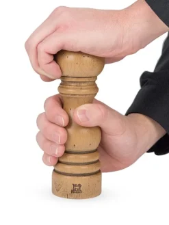 Flash Sale Paris antique Manual beechwood salt mill with antique finish, 18cm Salt|Salt Mills